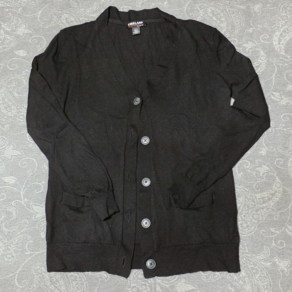 Kirkland Signature Merino Wool Cardigan (Size S)